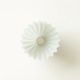 ORIGAMI Coffee 樹脂濾杯 Air S AS樹脂, S(120 x 70mm 底穴 25mm) 霧灰色, 1個