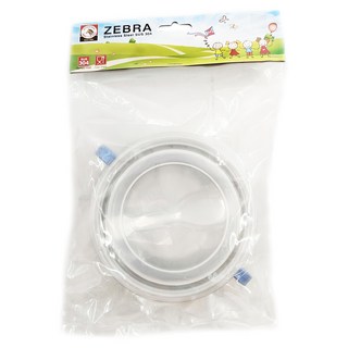 ZEBRA THAILAND 斑馬 雙耳兒童碗 附湯匙, SUS 304不銹鋼, 11CM/250ml, 藍色, 1組