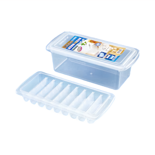 皇家 大製冰盒 附桶 製冰盒500ml + 儲冰桶2L, 透明, 1個