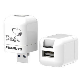 PhotoFast 銀箭資訊 Snoopy 備份方塊, 手機備份神器, 充電同時備份, APP安全保存, RSN-002