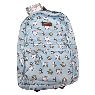 貓福珊迪 後背包, 藍色, 32 x 16 x 43cm