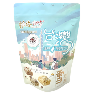 維格餅家 雪花餅 蔓越莓風味 12個, 1包, 144g