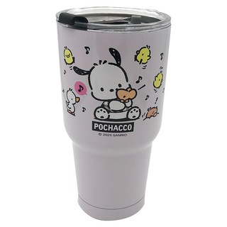 Pochacco 帕恰狗冰霸杯, 白色, 900ml, 1個