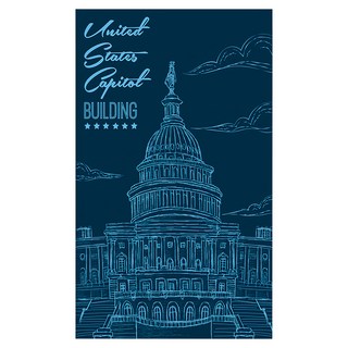 24mama 掛畫 單聯式 直幅 歐美 無框畫 建築 風景 家居裝飾 辦公室 民宿 夜景, 40 x 60cm