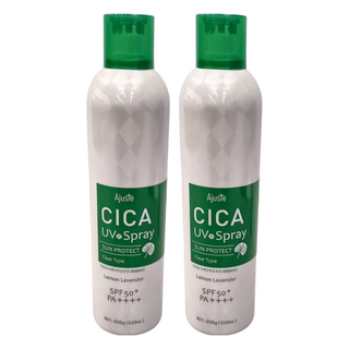 Ajuste 愛伽絲 高效防曬噴霧 積雪草 SPF50+ PA++++, 320ml, 2瓶