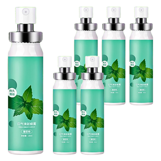 小麥購物 口腔噴霧 S374 薄荷, 33g, 6瓶