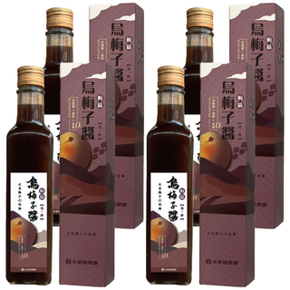 水里鄉農會 烏梅子醬 台灣產, 250ml, 4瓶