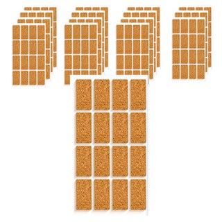 賈文卿 可重複貼無痕分類軟木標籤貼紙/自黏封口貼, 16張, 12組