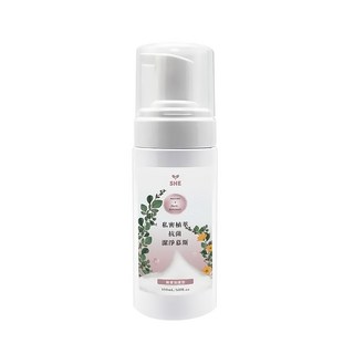 SHE 私密植萃抗菌潔淨慕斯 無香加護型 150ml, 1瓶