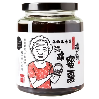 醬王殿 精選酒釀蜜棗, 手工製作，傳統風味，養身補血，純天然食材，安心無負擔, 450g, 1罐
