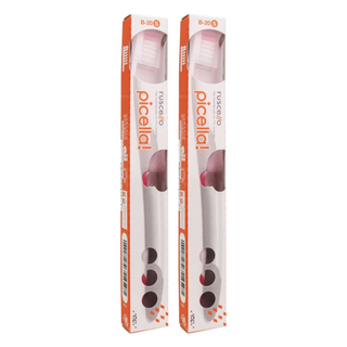 GC Ruscello 軟毛牙刷 B-20S 呵護牙齦 適合刷牙容易流血/牙齦疼痛者, 1入, 2支