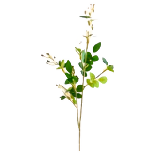 KUIBAO 快豹生活 仿真花 小薔薇 長度75cm, 清新白, 6件