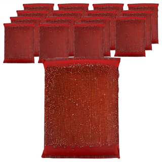 Dae Young 鋼絨海綿菜瓜布 不掉屑 尺寸 100x135 毫米, 16個, 1組