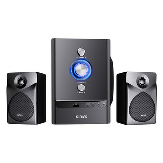 Kinyo 2.1藍牙多媒體音箱 附音源線 + 遙控器 原廠保固, KY-1758