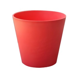 生活King 日式彩盆 盆栽 紅色, 4.5(9 x 12.5 x 13cm)吋, 3組