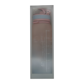 KU.KU Duckbill 酷咕鴨 彈蓋鎖扣漸變水壺 700ml, 粉彩斑馬, 1瓶