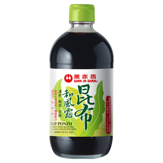 萬家香 昆布和風露 清爽鮮美甘醇 日式和風醬, 450ml, 1瓶