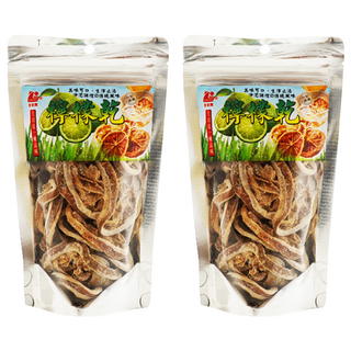 李家興 檸檬草本 傳統風味檸檬乾, 80g, 2包