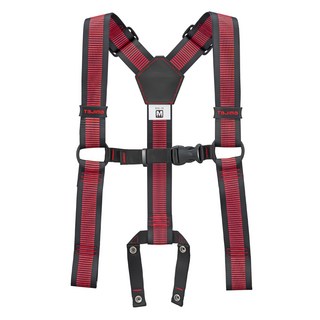 TaJIma 田島 背負式工作吊帶 YPLM-LRE, 紅色, 1個