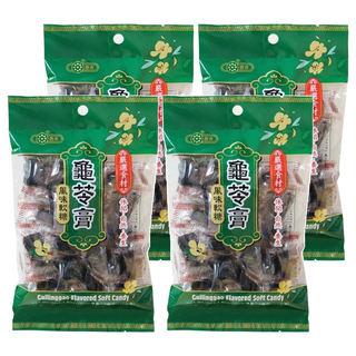 惠香 龜苓膏風味軟糖，Q彈好吃, 190g, 4袋