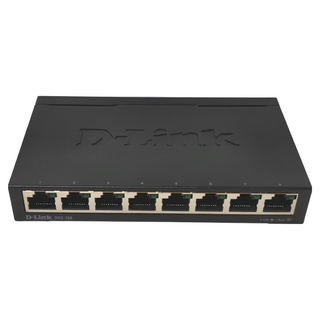 D-Link 友訊科技 EEE節能桌上型網路交換器, 8埠 Gigabit, DGS-108, 1個