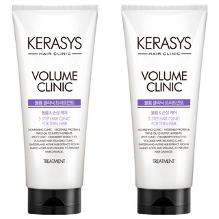 KERASYS 植萃系抗損護髮素, 扁塌髮, 300ml, 2條