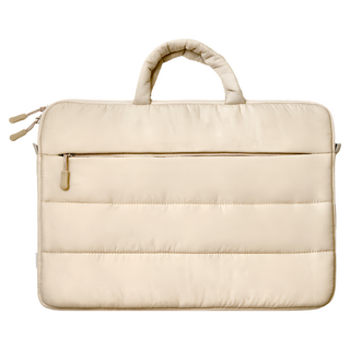 ekax 雲朵Puffy 筆電包, 燕麥米, 1個