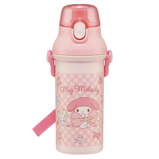 Skater AG彈蓋直飲水壺, 美樂蒂, 480ml, 1個