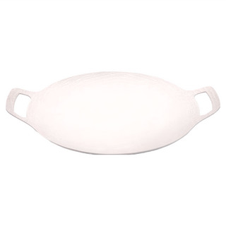 好玩旅物 輕量薄型韓式麥飯石雙耳不沾鍋烤肉盤, 34cm, 1組