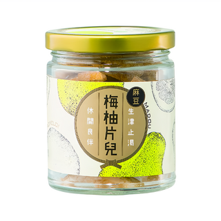 麻豆區農會 梅柚片兒, 生津止渴 休閒良伴, 100g, 1罐