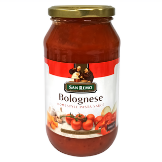 SAN REMO 頂級麵醬 蕃茄起司, 500g, 1罐