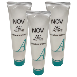 NOV 娜芙 AC ACTIVE 毛孔緊緻乳霜, 油性/粉刺肌膚專用, 30g, 3條