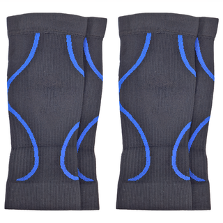 足健美襪品 經典款320D運動款小腿襪套 天藍色, 天很藍, 1組