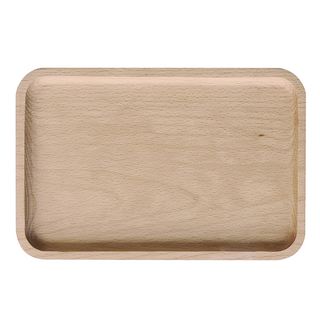 日式原木托盤 櫸木/胡桃木, 小(25 x 16.5cm), 1個