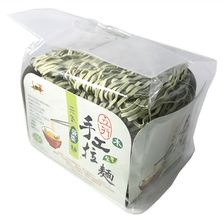 佳饌 五行手工拉麵 純素 元氣菠菜麵, 720g, 1包