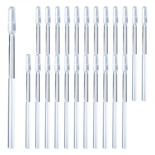 E.dot 透明黏耳棒 樹脂合成膠+PET塑料 兒童成人可用, 24支, 1組