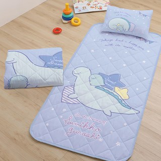戀家小舖 3合1睡墊組 夢境星空 角落小夥伴, 藍色