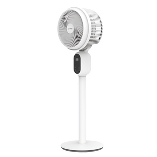 DIKE 8吋DC變頻液晶顯示立式循環扇, 12段風速, 靜音低噪, 無線遙控, 桌立扇兩用, HLE310