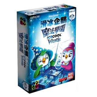 BROADWAY 栢龍 滑冰企鵝 魔法學園 icecool wizard 繁體中文版, 白色/藍色, 1盒