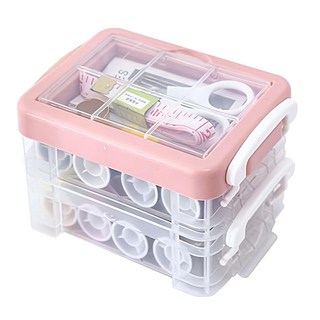 優思居 便攜16色針線盒組, 混和顏色, 1盒