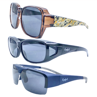 Well..., 偏光太陽眼鏡(61 x 12 x 138mm, 24g), 上掀式偏光太陽眼鏡(155 x 12 x 140mm, 27g), 偏光太陽眼鏡(65 x 14 x 134mm, 25g), 繽紛亮茶 日本砂藍 百搭深黑