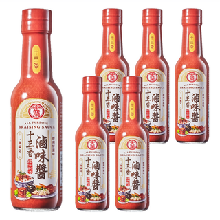 金蘭 十三香滷味醬, 萬用滷味醬 6瓶, 295ml