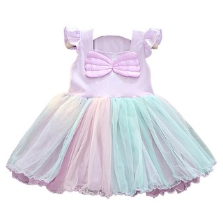 Kori Deer 可莉鹿 女嬰女童萬聖節變裝洋裝 輕便短袖多款造型, 120cm, 小美人魚, 1件