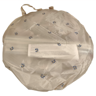 3 sprouts 兒童遊戲帳篷 - 100% 再生織物 堅固玻璃纖維, 藍莓色/灰褐色, 1個, 134 x 100cm