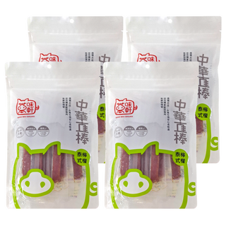 萬味軒 中華直棒 泰式檸檬豬肉乾, 120g, 4包