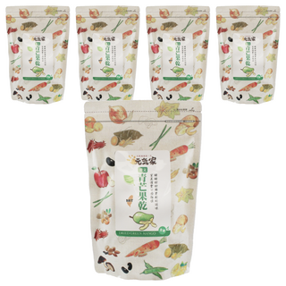 元氣家 愛文青芒果乾 200g 無添加物 低溫烘焙, 5包