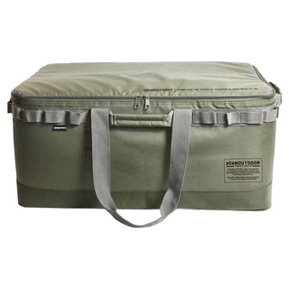 ADAMOUTDOOR 戶外戰術收納包 大 - 100%聚酯纖維(Polyester)耐磨材質, 底部100%聚氯乙烯(PVC)防水底墊, 軍綠色, 1個