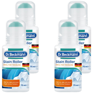 Dr.Beckmann 貝克曼博士 潔淨去漬滾珠 75ml 便攜系列 適用於油污/醬汁/紅酒漬/草漬/化妝品等污漬, 4瓶