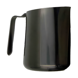 FELLOW Eddy 單柄拉花鋼杯, 不鏽鋼304材質, 18oz, 曜石黑, 1個