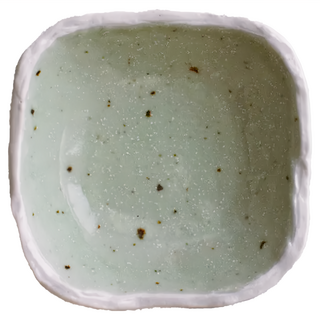 薄綠梨地小方缽, 日本產陶瓷 140mL 10.5/3.5cm, 單色, 1個